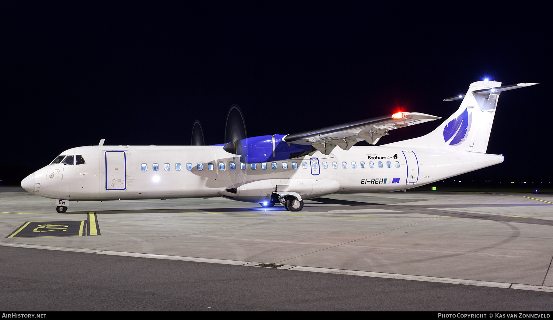 Aircraft Photo of EI-REH | ATR ATR-72-201 | Stobart Air | AirHistory.net #222143