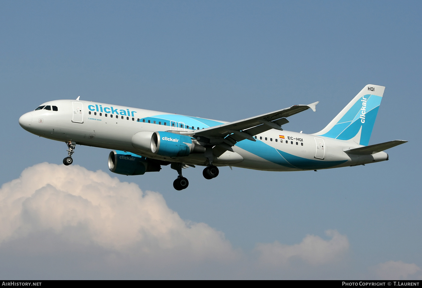 Aircraft Photo of EC-HQI | Airbus A320-214 | Clickair | AirHistory.net #222147