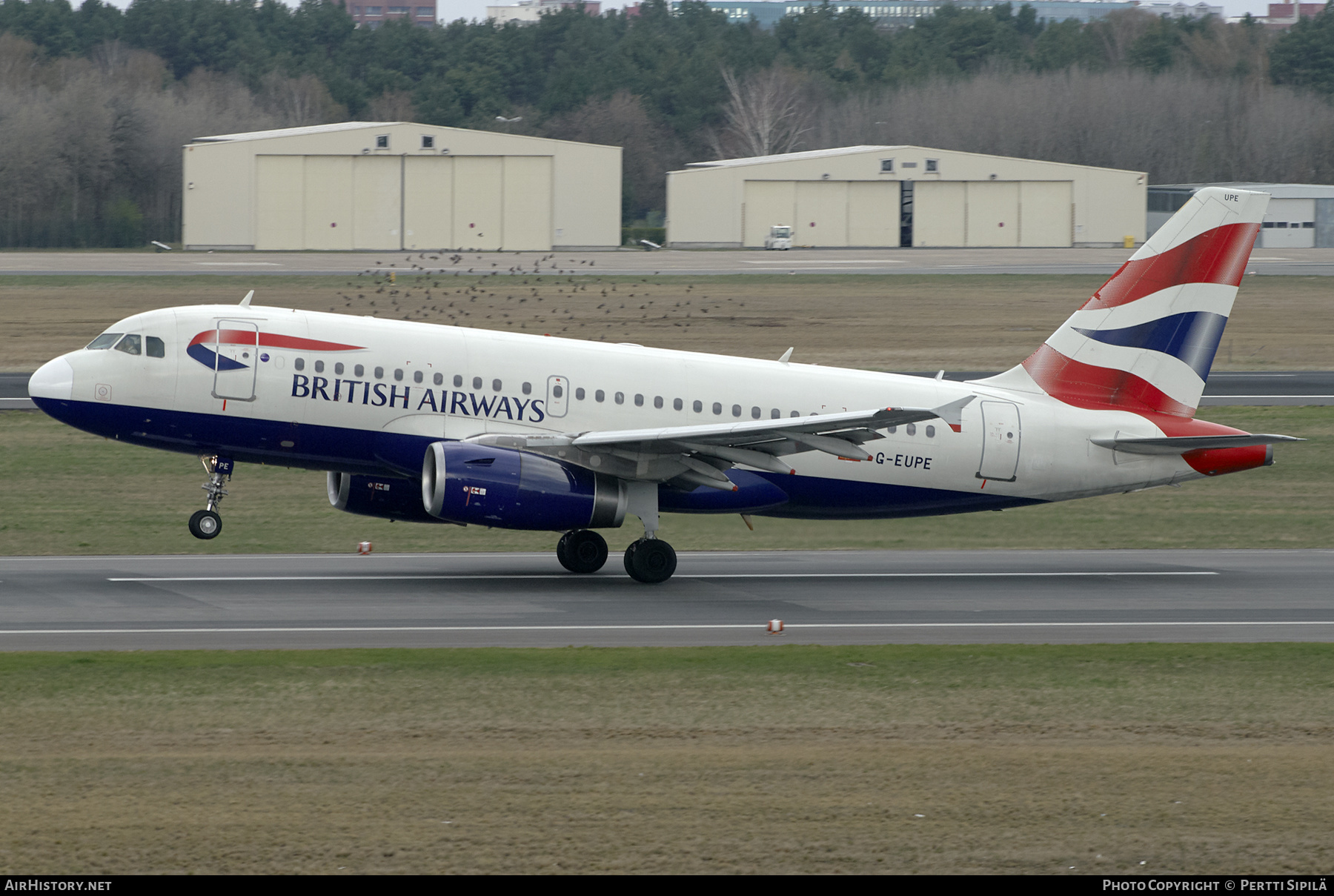 Aircraft Photo of G-EUPE | Airbus A319-131 | British Airways | AirHistory.net #222158