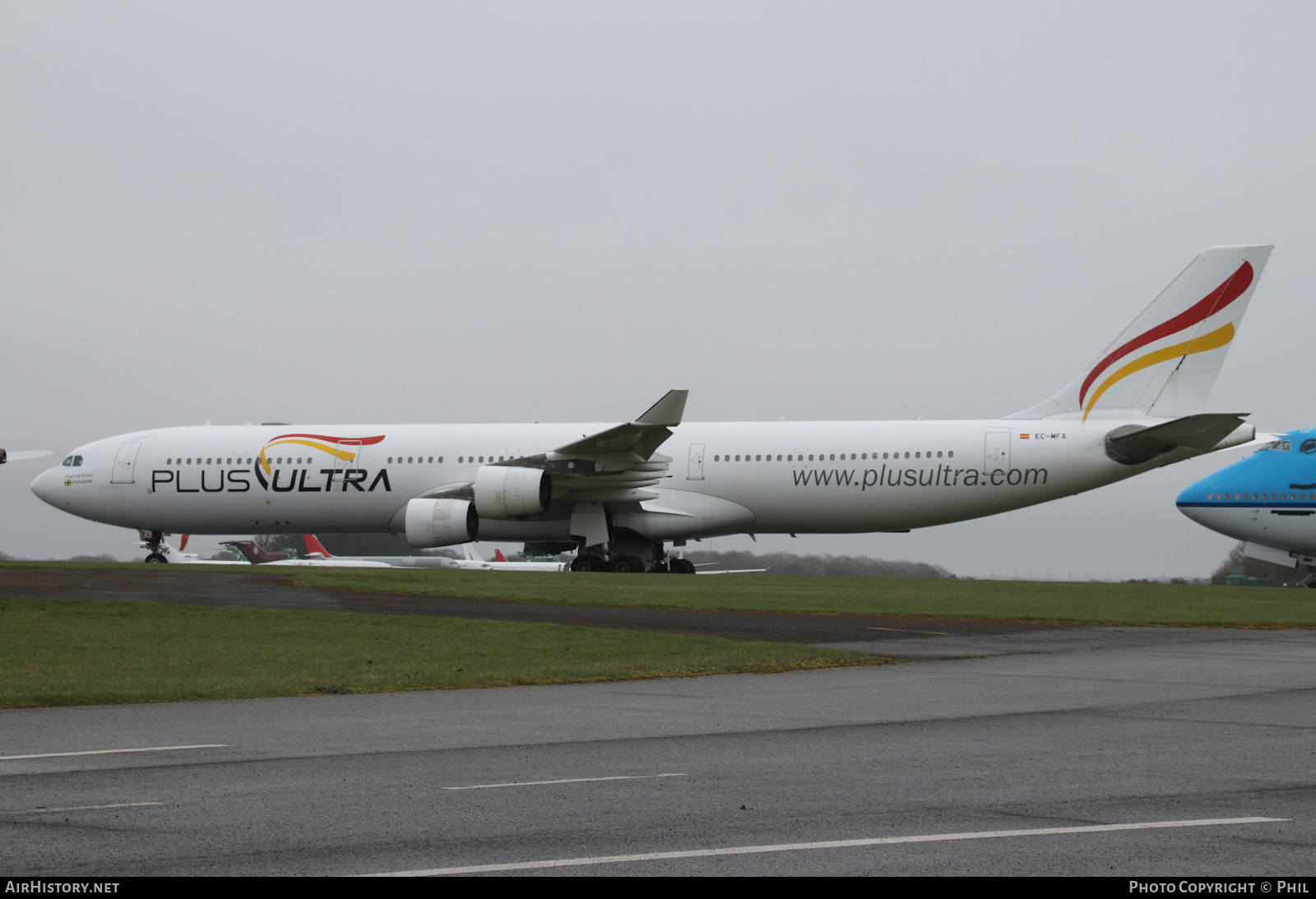 Aircraft Photo of EC-MFA | Airbus A340-313X | Plus Ultra Líneas Aéreas | AirHistory.net #222161