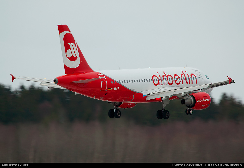 Aircraft Photo of D-ABGO | Airbus A319-112 | Air Berlin | AirHistory.net #222183