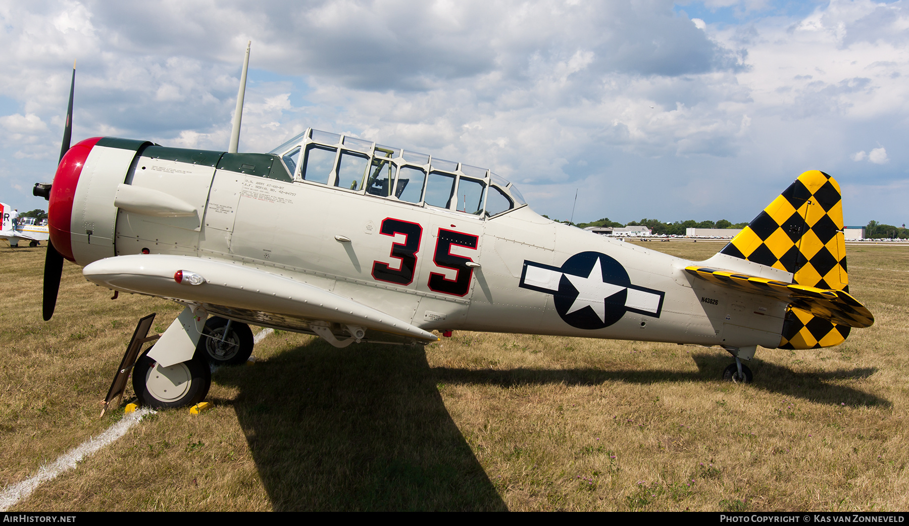 Aircraft Photo of N43826 | North American T-6D Texan | USA - Air Force | AirHistory.net #222191