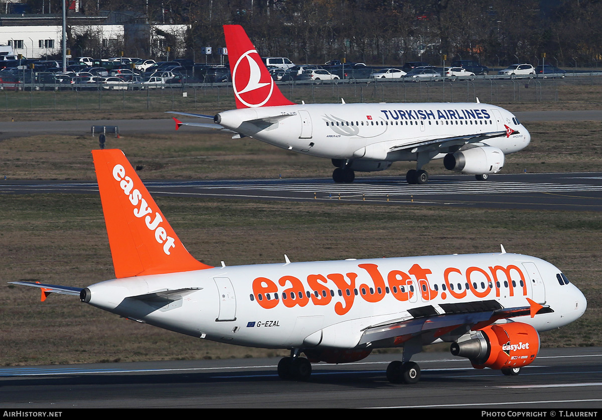 Aircraft Photo of G-EZAL | Airbus A319-111 | EasyJet | AirHistory.net #222208