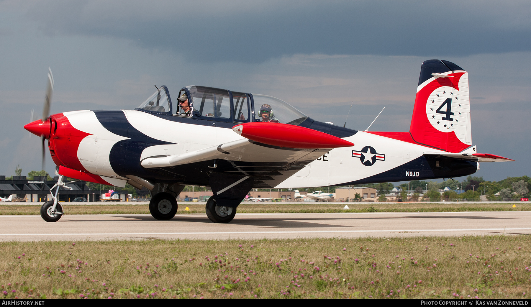 Aircraft Photo of N9JD | Beech T-34A Mentor | USA - Air Force | AirHistory.net #222215
