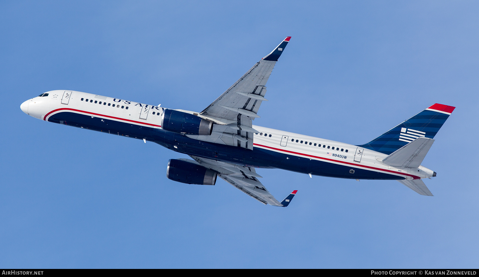 Aircraft Photo of N940UW | Boeing 757-2B7 | US Airways | AirHistory.net #222218