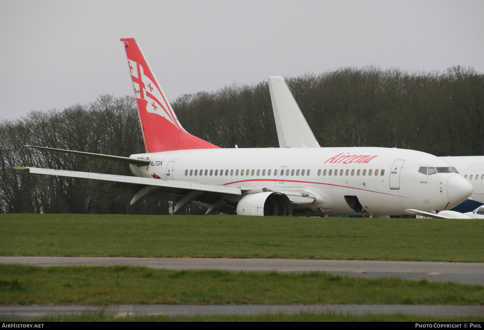 Aircraft Photo of 4L-TGN | Boeing 737-7BK | Airzena - Georgian Airways | AirHistory.net #222222