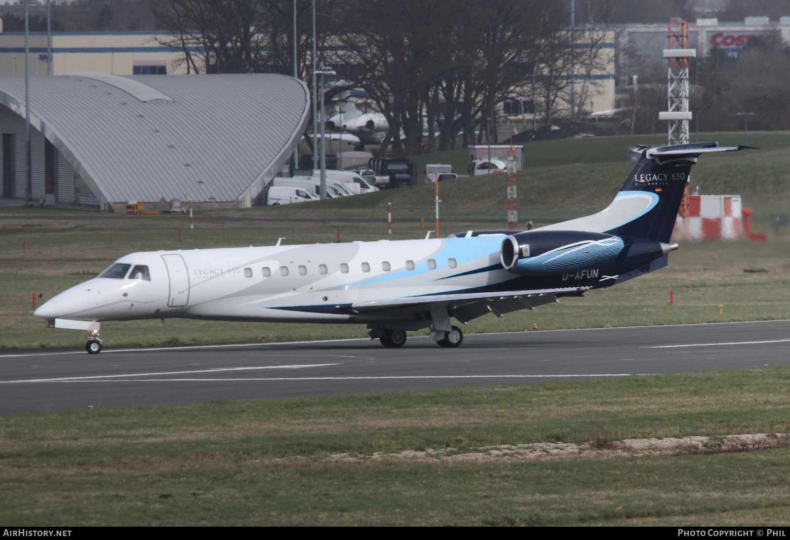 Aircraft Photo of D-AFUN | Embraer Legacy 650 (EMB-135BJ) | AirHistory.net #222225