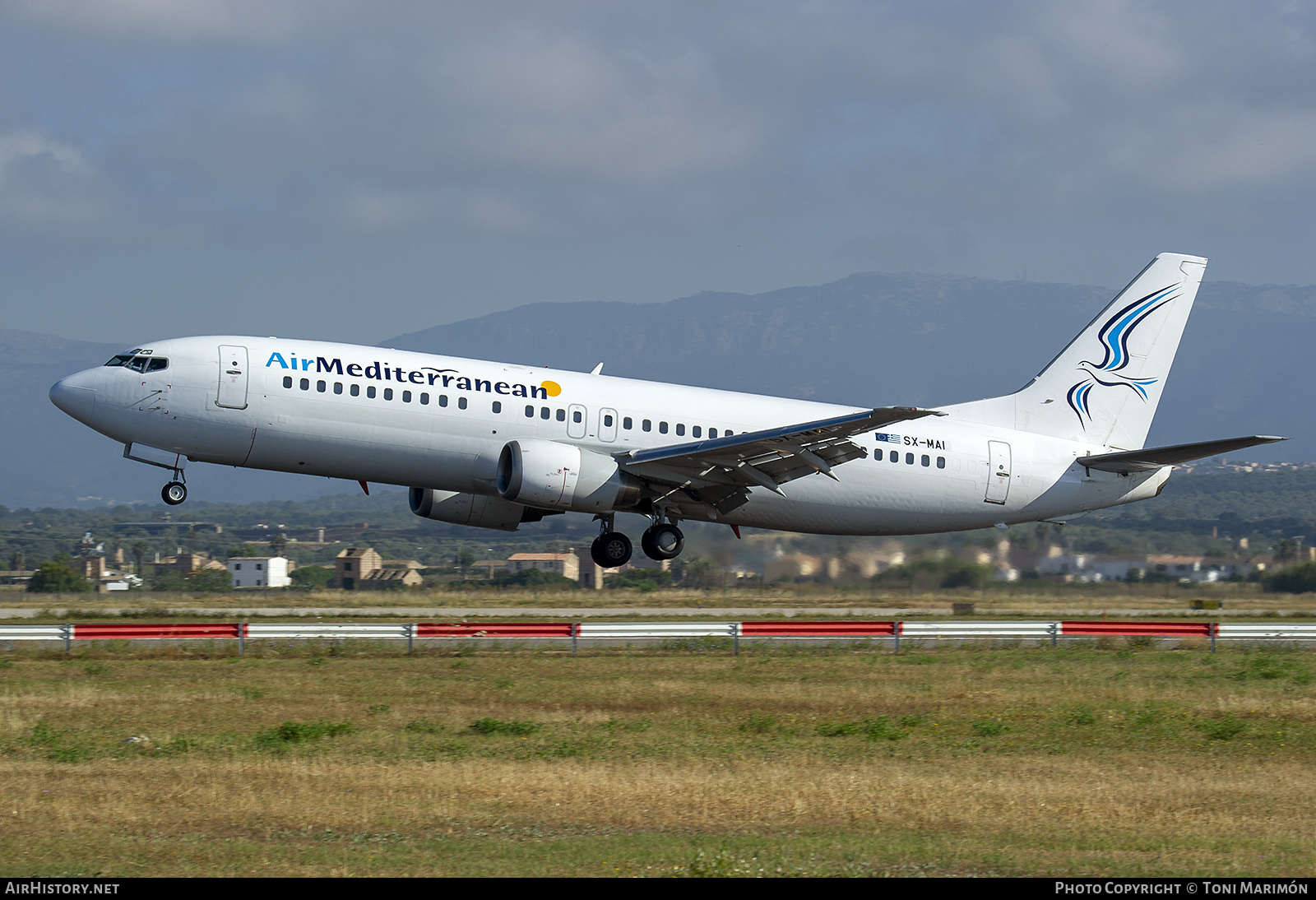 Aircraft Photo of SX-MAI | Boeing 737-4K5 | Air Mediterranean | AirHistory.net #222241