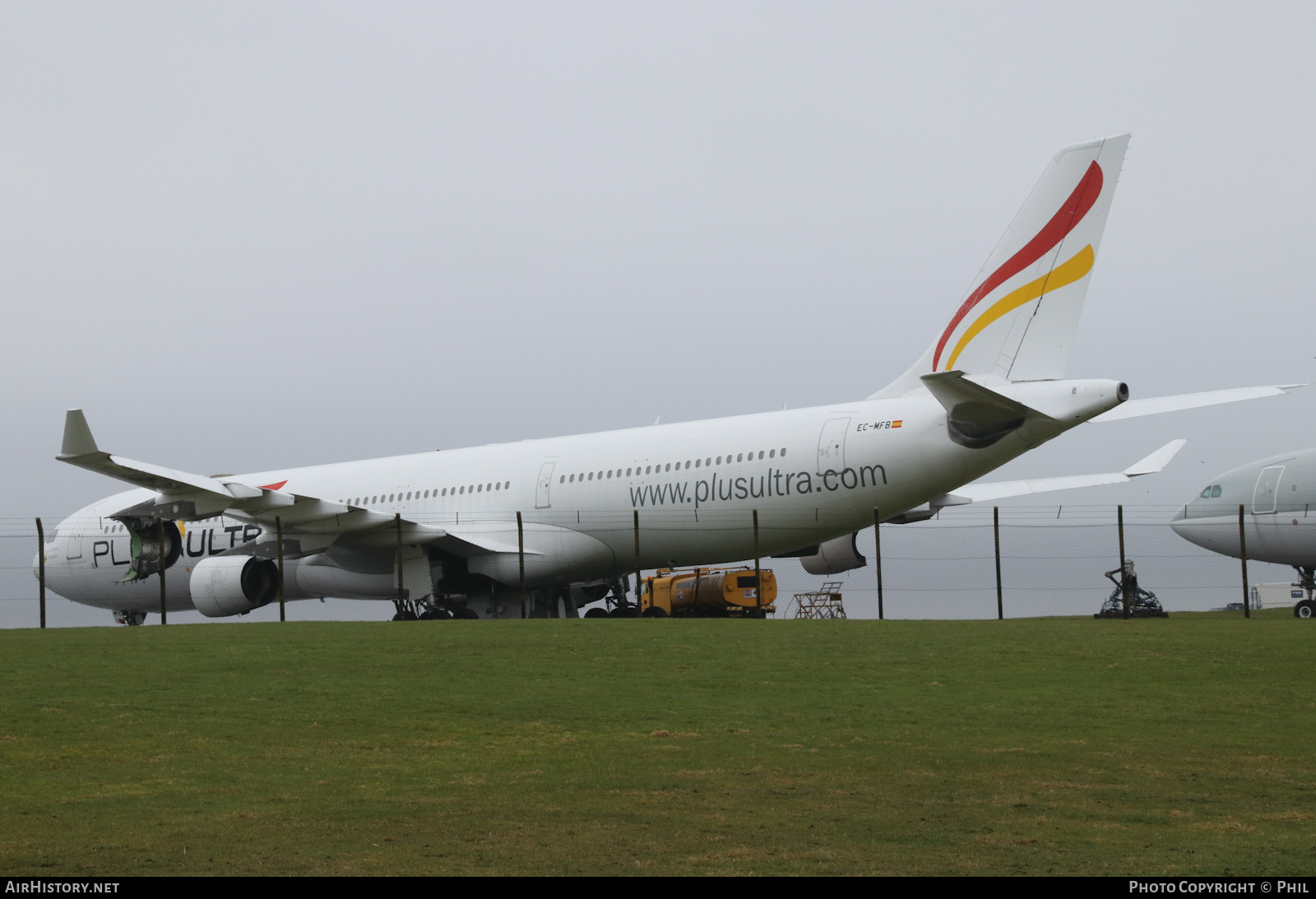 Aircraft Photo of EC-MFB | Airbus A340-313 | Plus Ultra Líneas Aéreas | AirHistory.net #222251