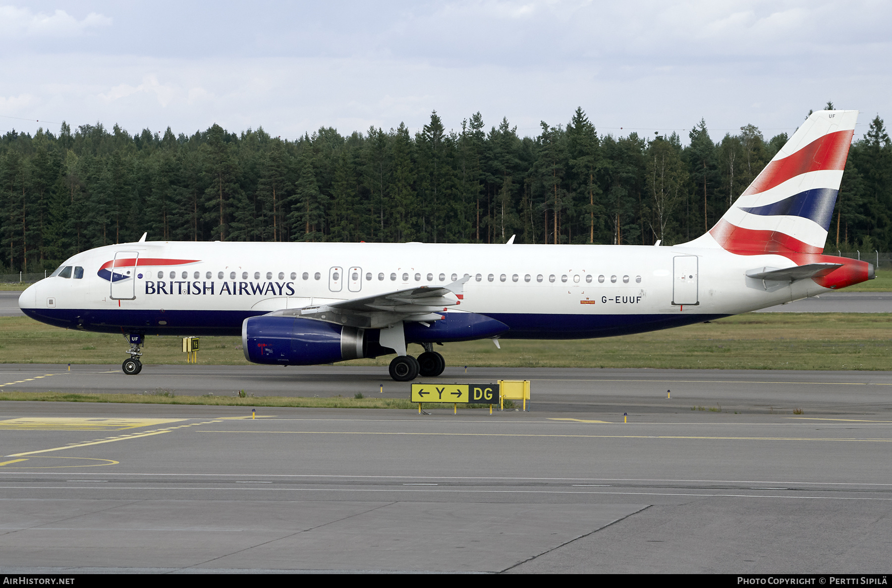Aircraft Photo of G-EUUF | Airbus A320-232 | British Airways | AirHistory.net #222252