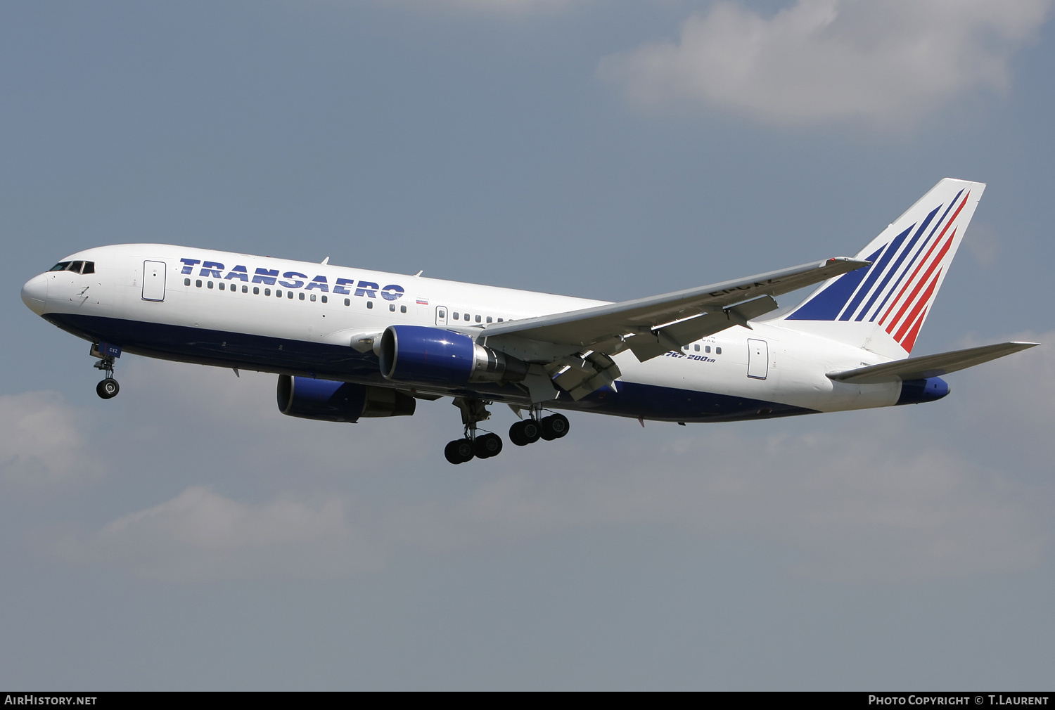 Aircraft Photo of EI-CXZ | Boeing 767-216/ER | Transaero Airlines | AirHistory.net #222260