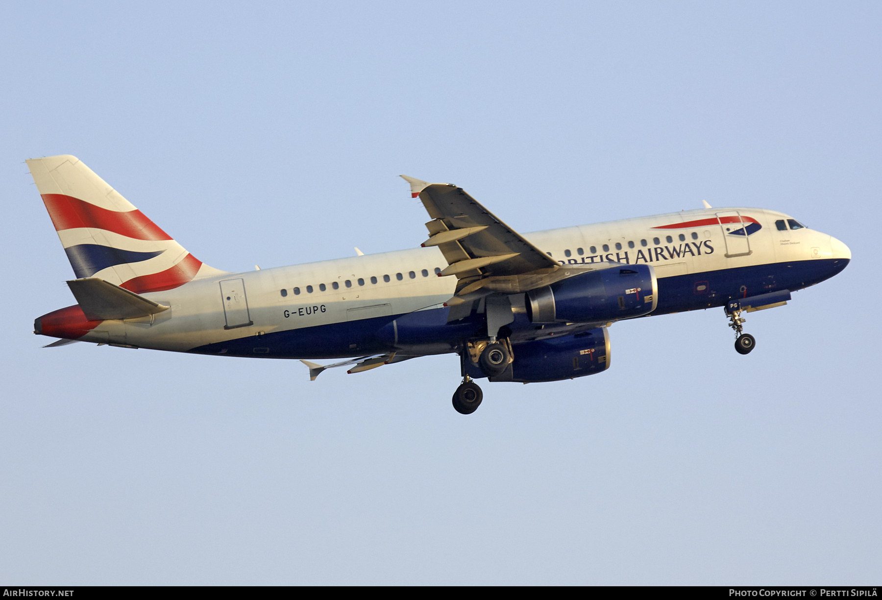 Aircraft Photo of G-EUPG | Airbus A319-131 | British Airways | AirHistory.net #222262