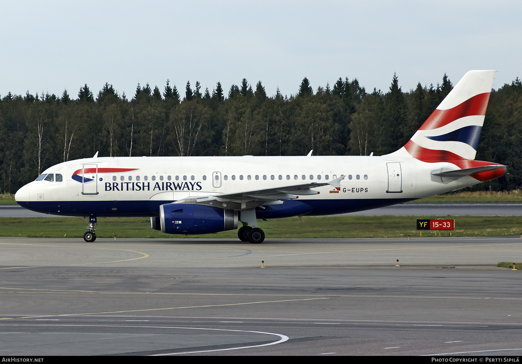Aircraft Photo of G-EUPS | Airbus A319-131 | British Airways | AirHistory.net #222263