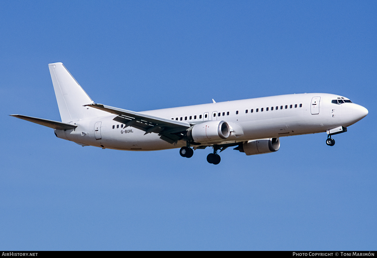 Aircraft Photo of G-BUHL | Boeing 737-4S3 | AirHistory.net #222264