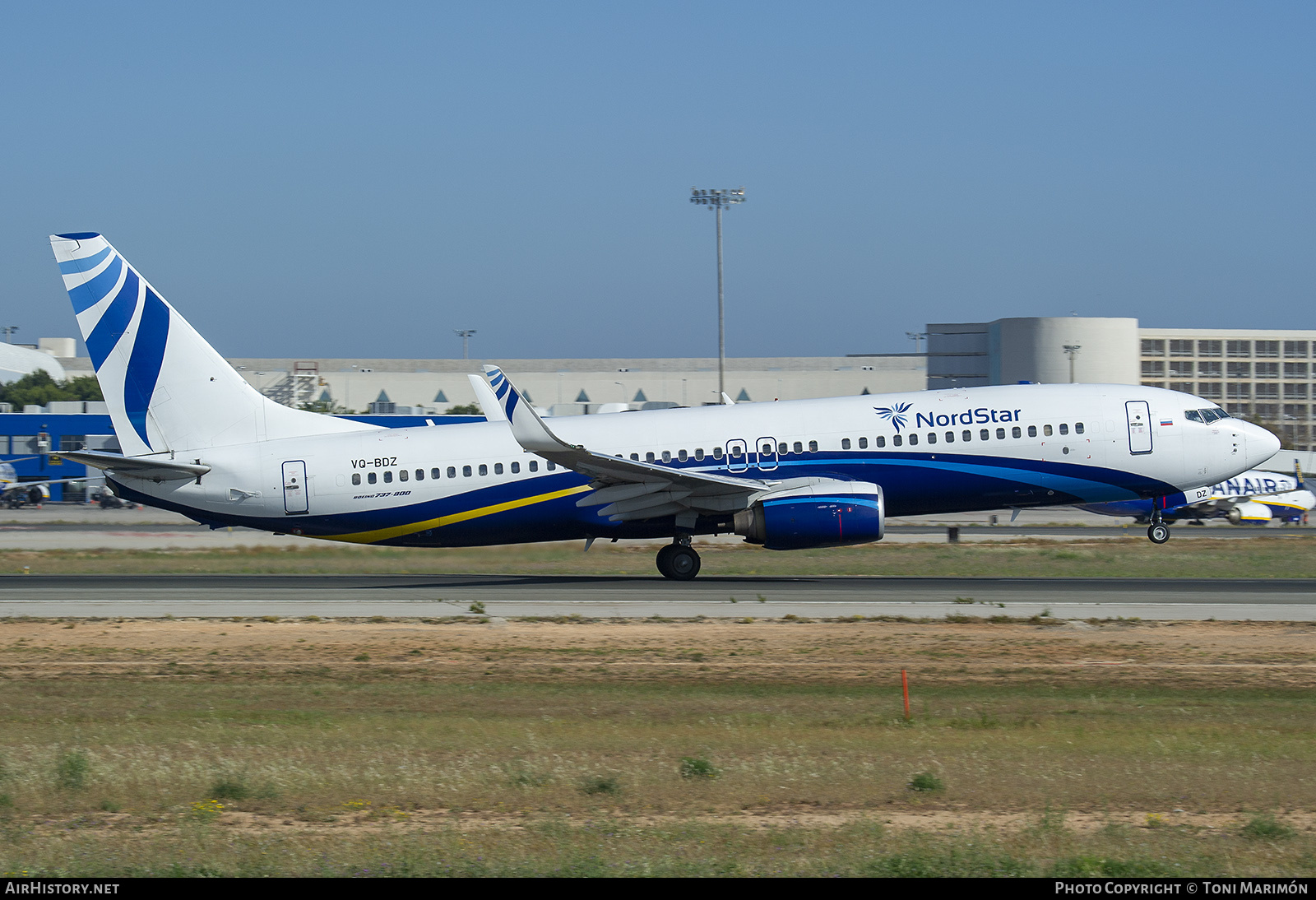 Aircraft Photo of VQ-BDZ | Boeing 737-8K5 | NordStar Airlines | AirHistory.net #222274