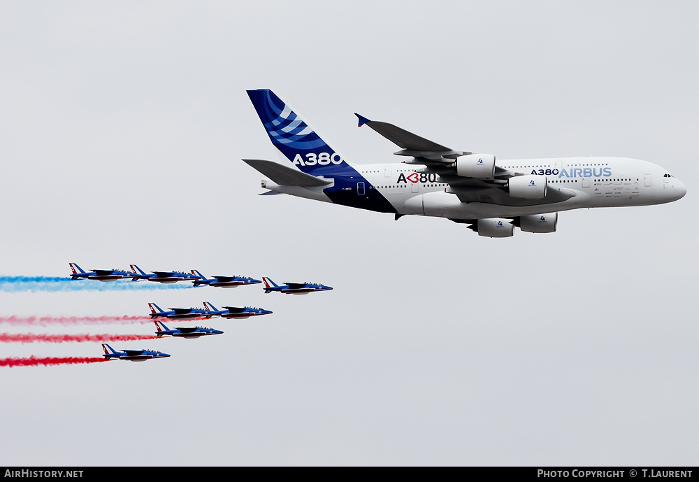 Aircraft Photo of F-WWDD | Airbus A380-861 | Airbus | AirHistory.net #222277