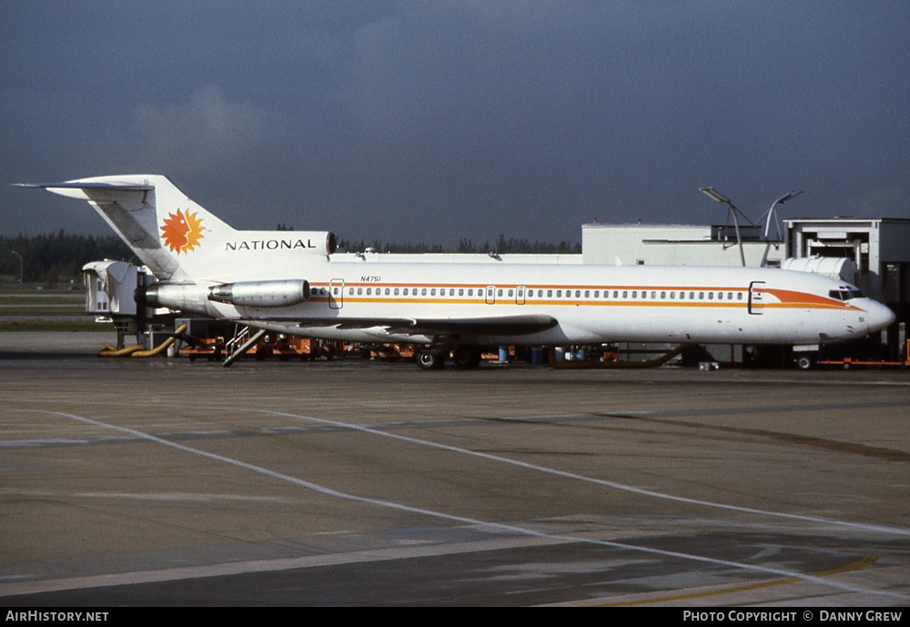 Aircraft Photo of N4751 | Boeing 727-235 | National Airlines | AirHistory.net #222284