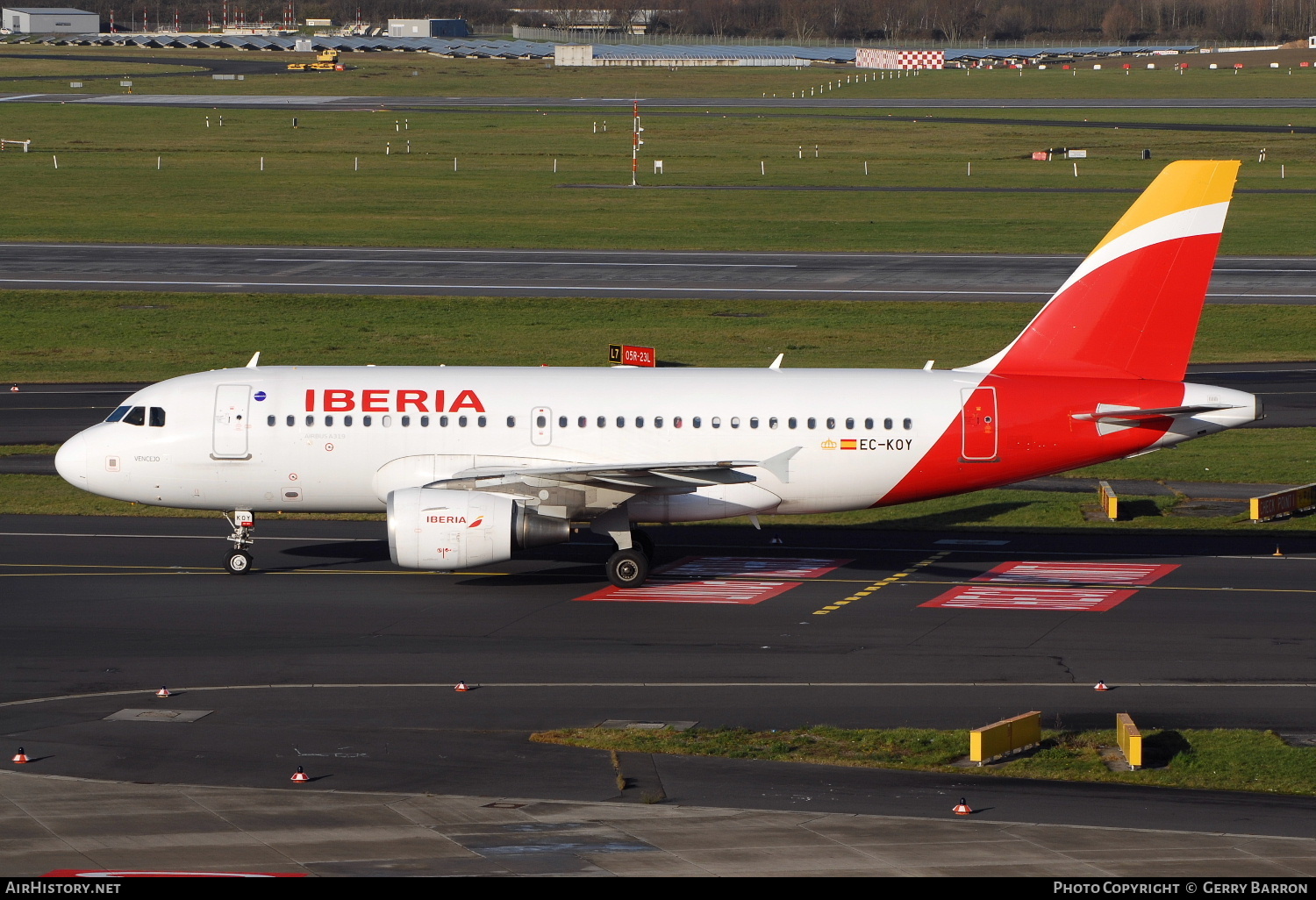 Aircraft Photo of EC-KOY | Airbus A319-111 | Iberia | AirHistory.net #222287