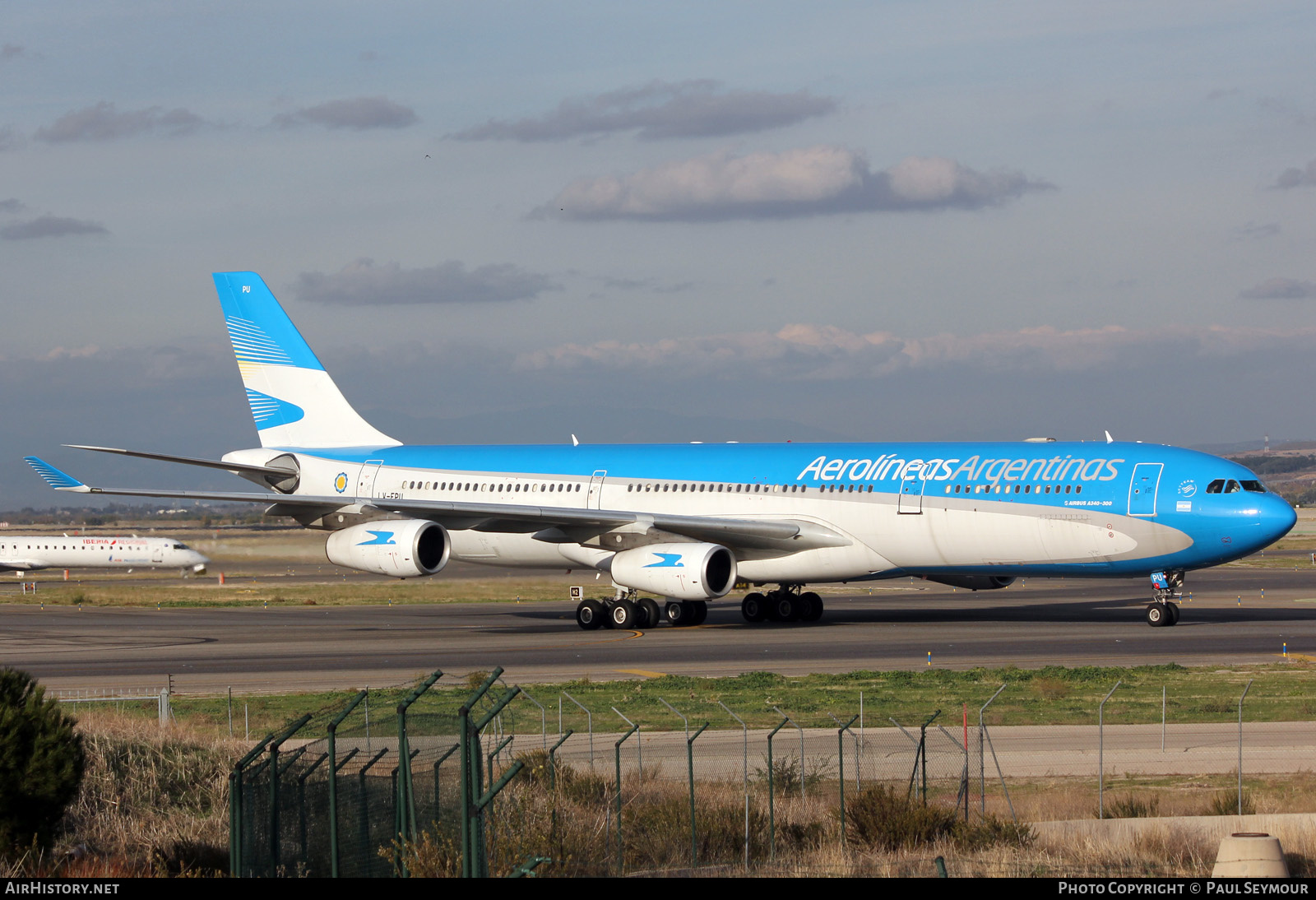 Aircraft Photo of LV-FPU | Airbus A340-313 | Aerolíneas Argentinas | AirHistory.net #222297