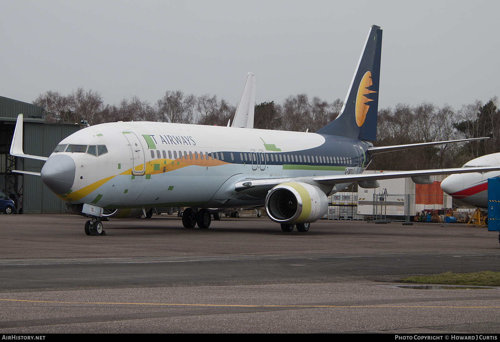 Aircraft Photo of G-DRTL | Boeing 737-8AL | Jet Airways | AirHistory.net #222298