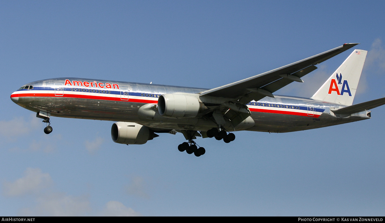 Aircraft Photo of N795AN | Boeing 777-223/ER | American Airlines | AirHistory.net #222304