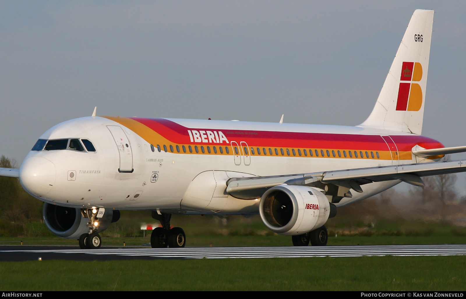 Aircraft Photo of EC-GRG | Airbus A320-211 | Iberia | AirHistory.net #222314