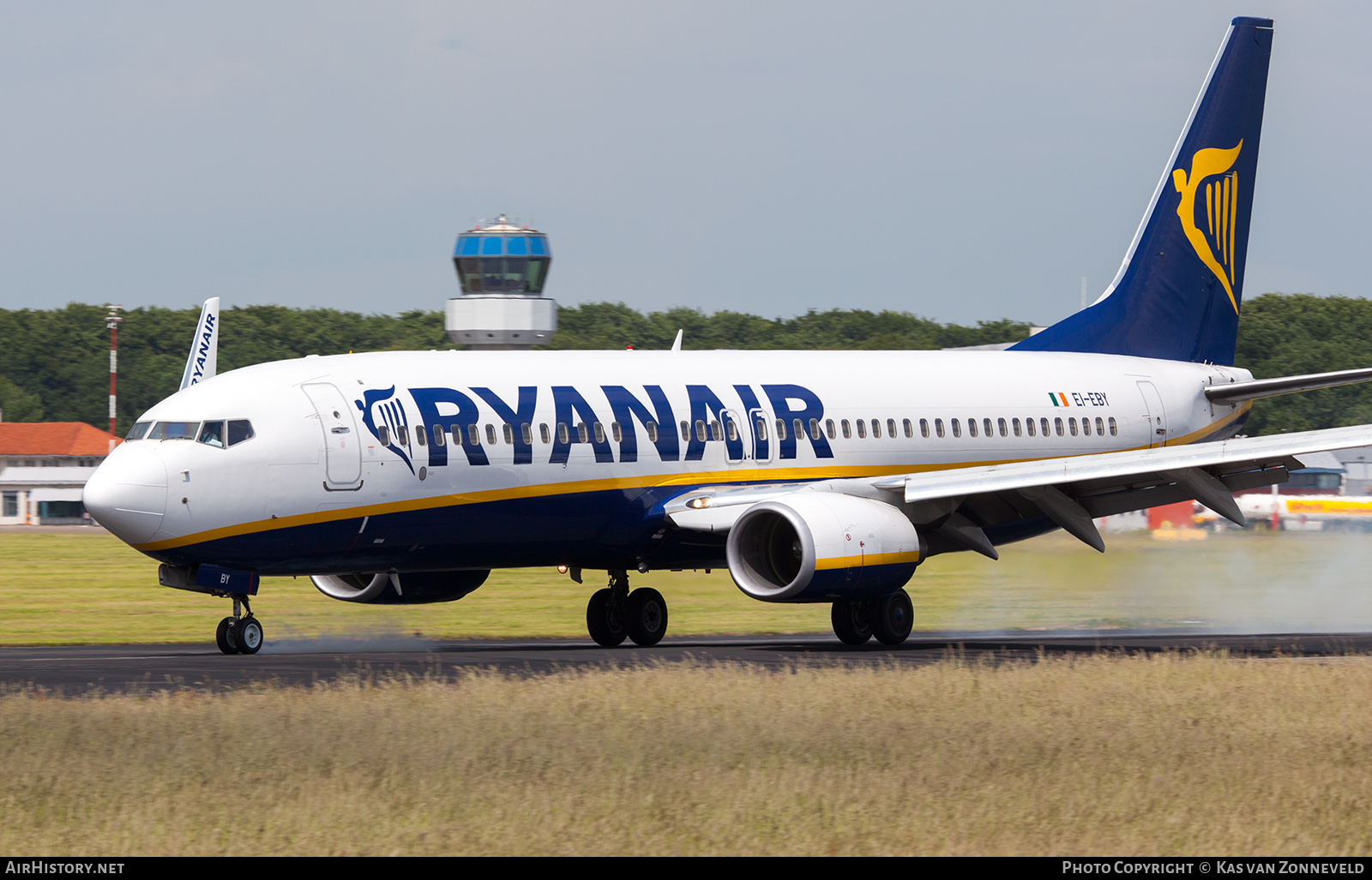 Aircraft Photo of EI-EBY | Boeing 737-8AS | Ryanair | AirHistory.net #222327