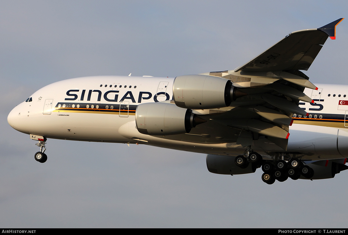 Aircraft Photo of F-WWSG | Airbus A380-841 | Singapore Airlines | AirHistory.net #222345