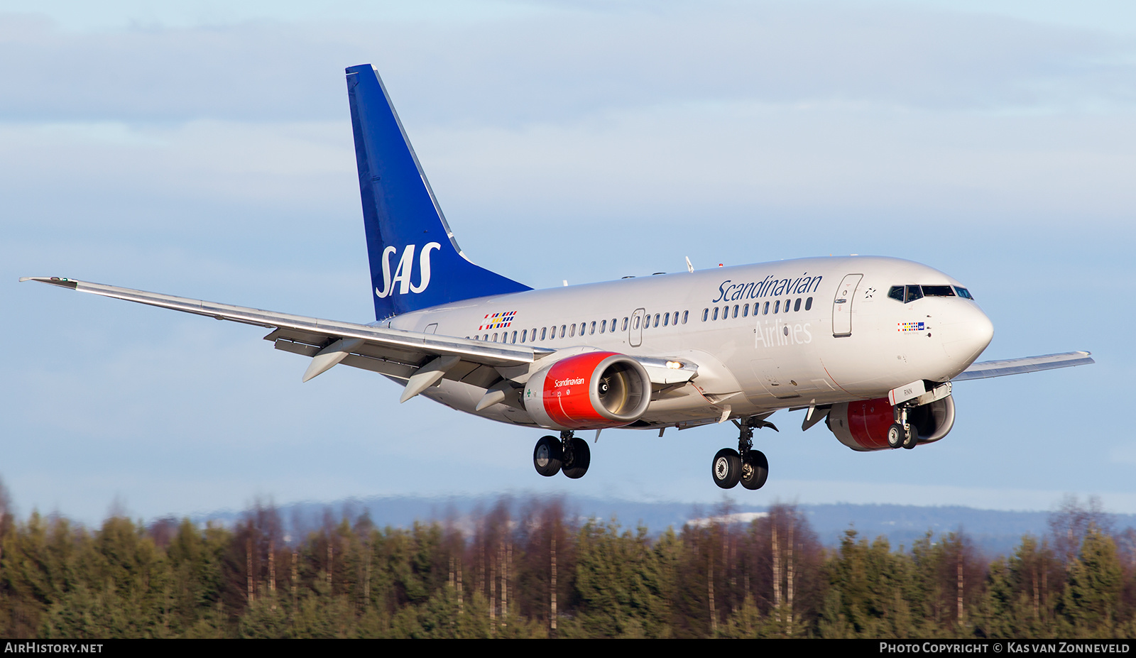 Aircraft Photo of LN-RNN | Boeing 737-783 | Scandinavian Airlines - SAS | AirHistory.net #222346