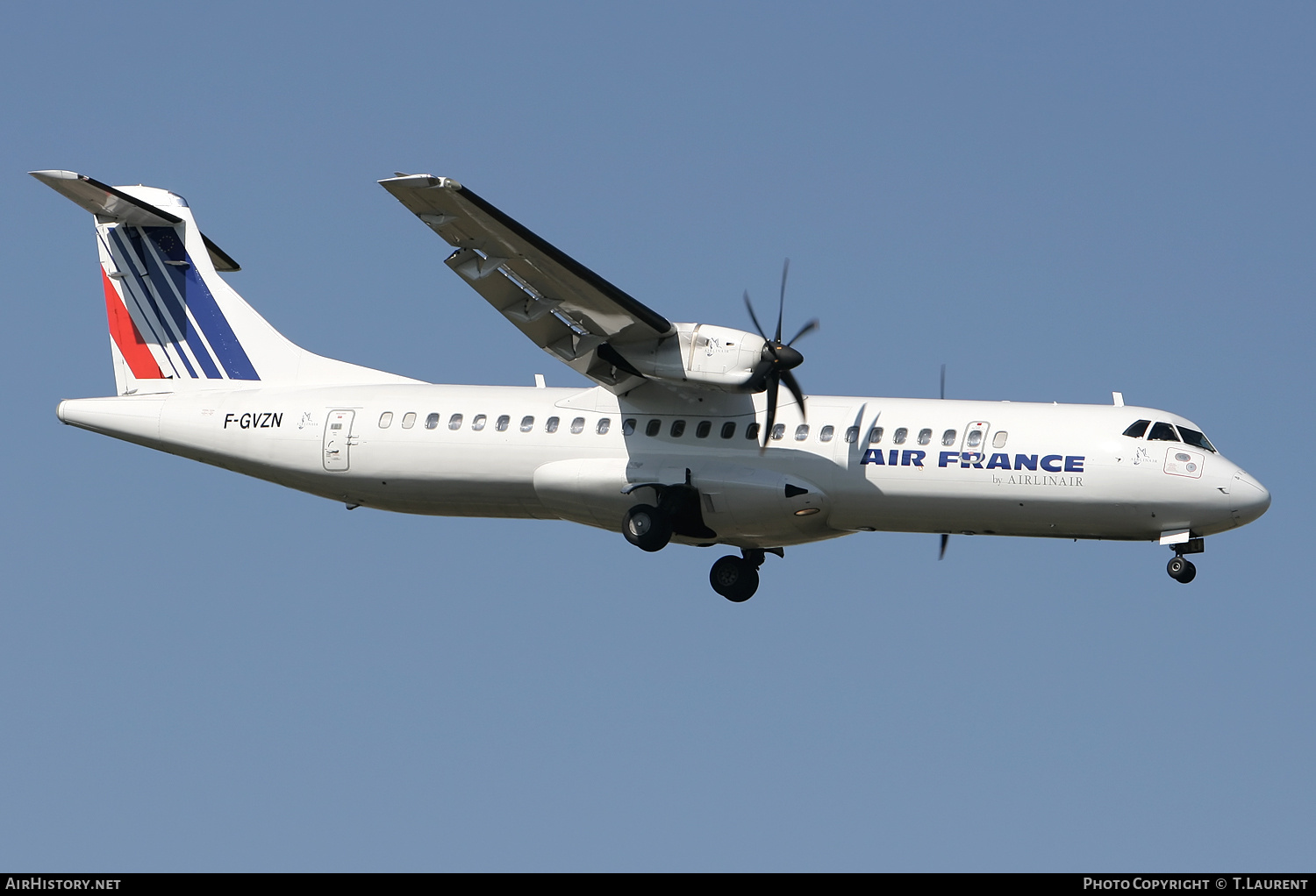 Aircraft Photo of F-GVZN | ATR ATR-72-500 (ATR-72-212A) | Air France | AirHistory.net #222356