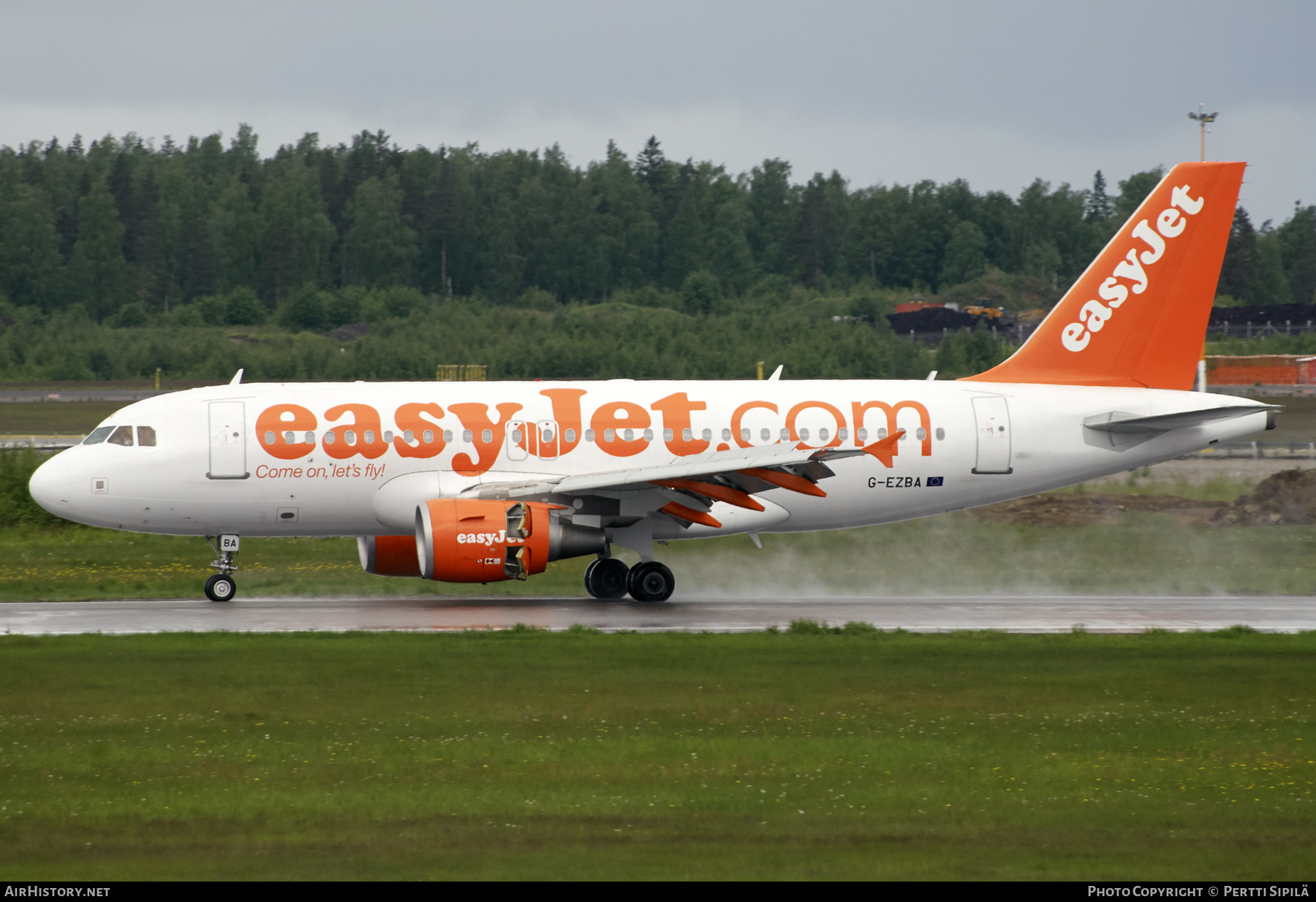 Aircraft Photo of G-EZBA | Airbus A319-111 | EasyJet | AirHistory.net #222366