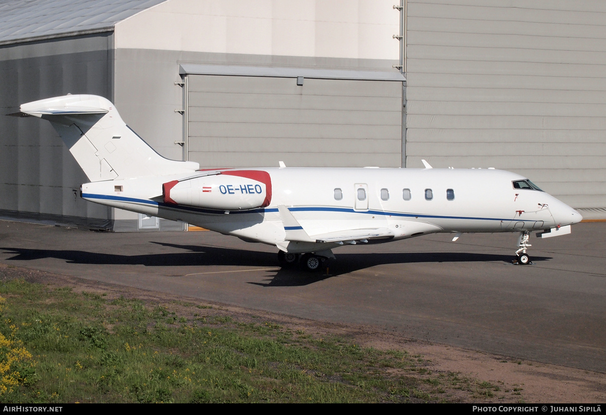 Aircraft Photo of OE-HEO | Bombardier Challenger 300 (BD-100-1A10) | AirHistory.net #222384