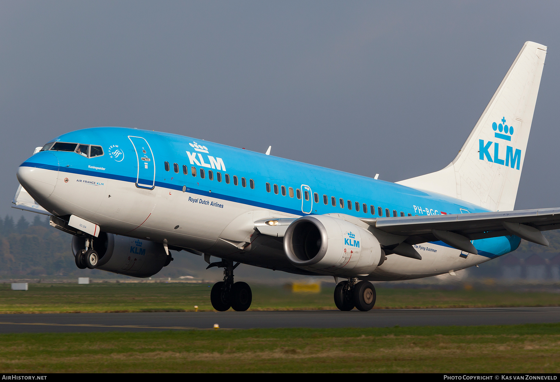 Aircraft Photo of PH-BGG | Boeing 737-7K2 | KLM - Royal Dutch Airlines | AirHistory.net #222393