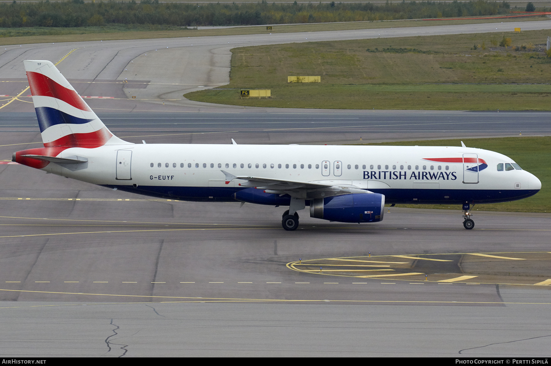 Aircraft Photo of G-EUYF | Airbus A320-232 | British Airways | AirHistory.net #222394