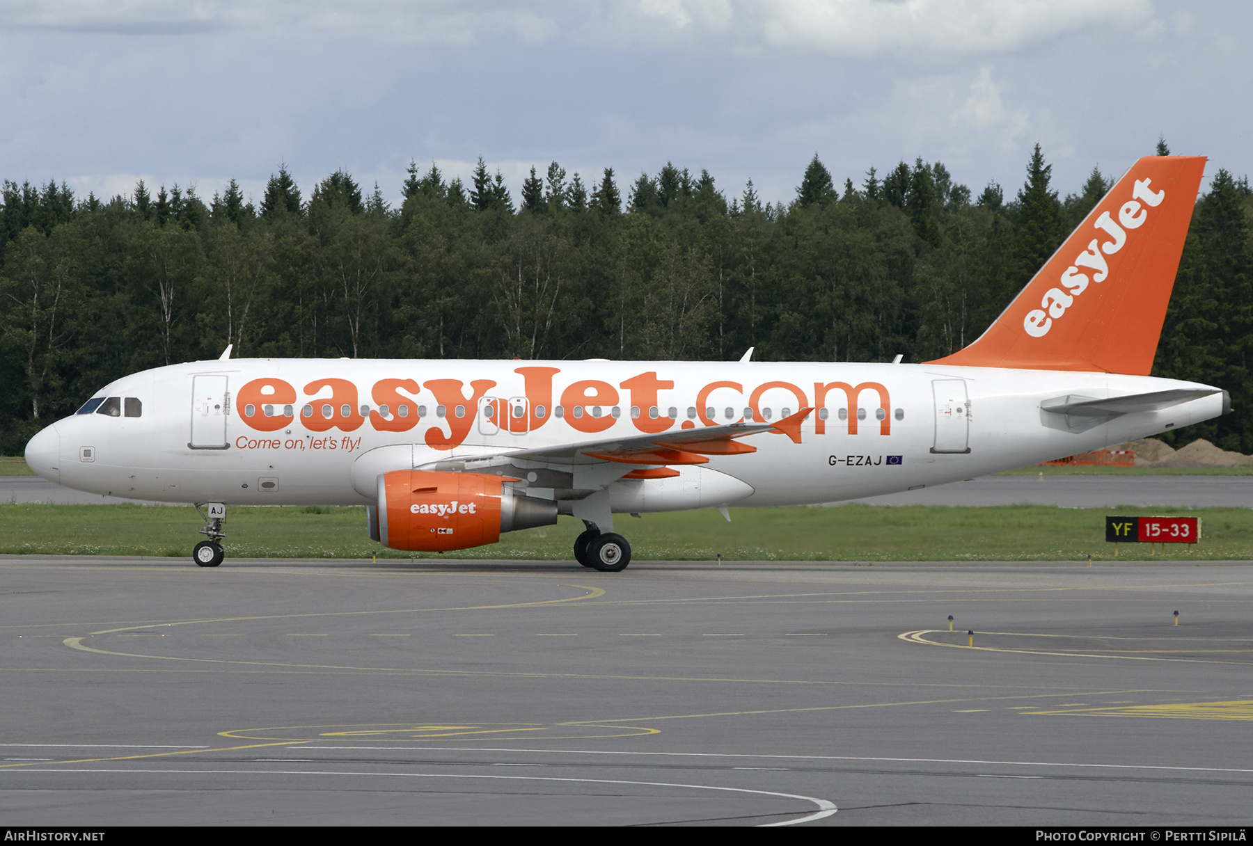 Aircraft Photo of G-EZAJ | Airbus A319-111 | EasyJet | AirHistory.net #222395