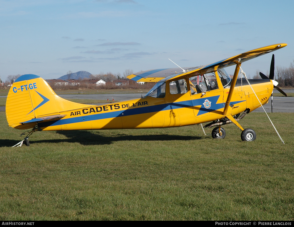 Aircraft Photo of C-FTGE | Cessna O-1 Bird Dog (305F / L-19A) | Air Cadets de l'Air | AirHistory.net #222402