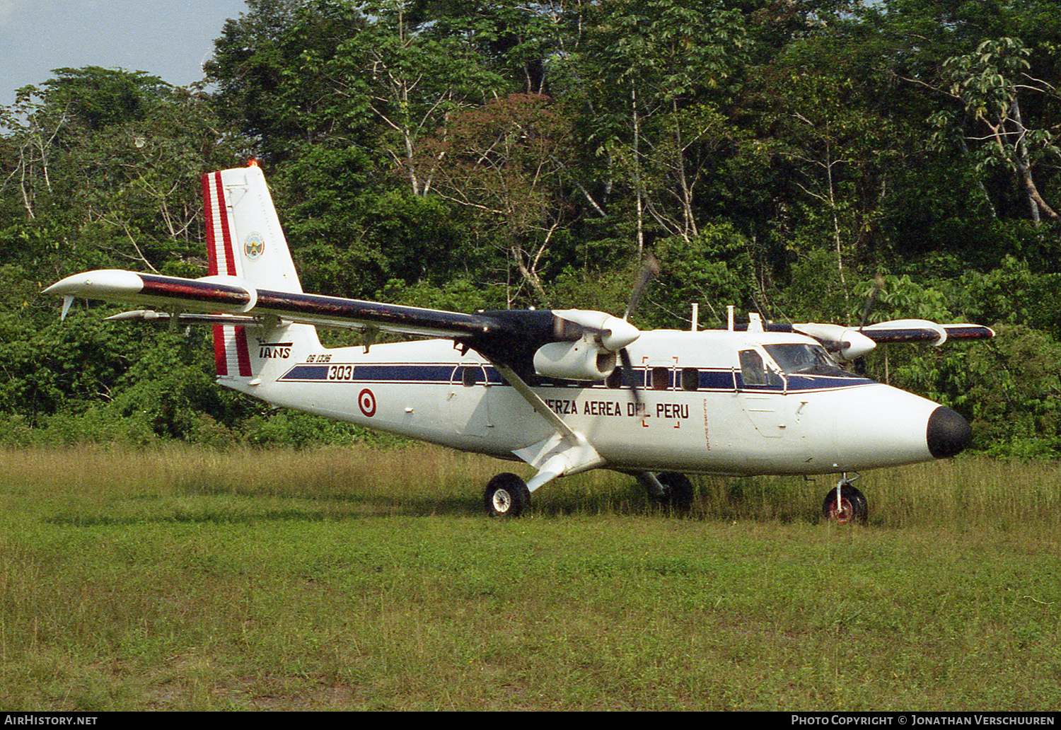 Aircraft Photo of 303 / OB-1336 | De Havilland Canada DHC-6-300 Twin Otter | Peru - Air Force | AirHistory.net #222416