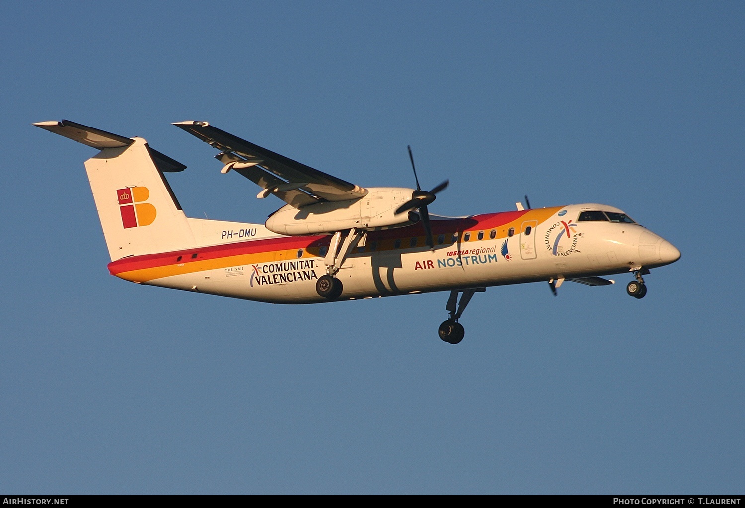 Aircraft Photo of PH-DMU | Bombardier DHC-8-315Q Dash 8 | Iberia Regional | AirHistory.net #222419