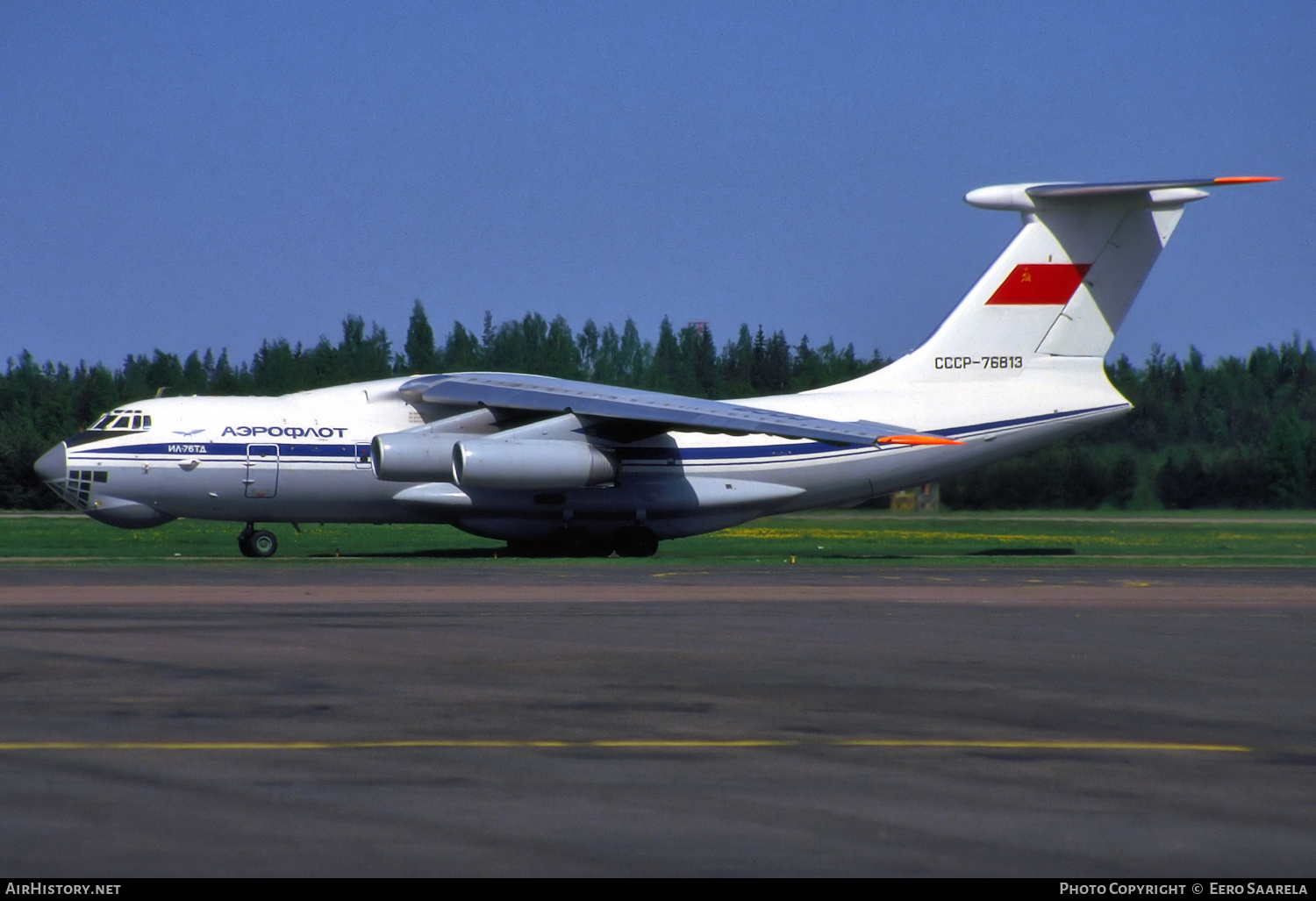 Aircraft Photo of CCCP-76813 | Ilyushin Il-76TD | Aeroflot | AirHistory.net #222429