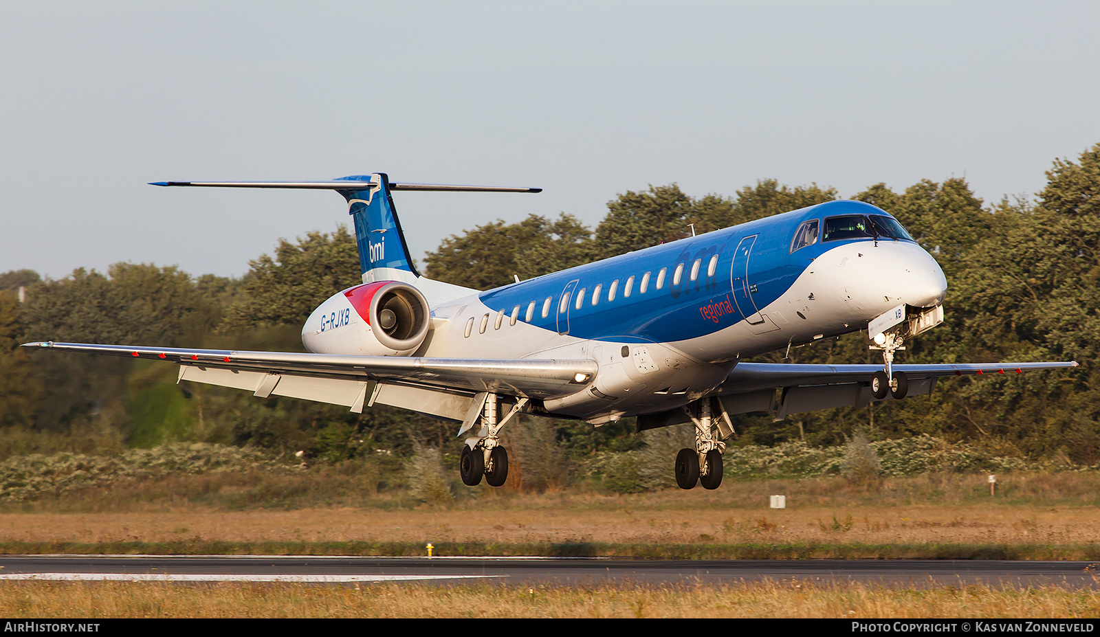 Aircraft Photo of G-RJXB | Embraer ERJ-145EP (EMB-145EP) | BMI Regional | AirHistory.net #222448