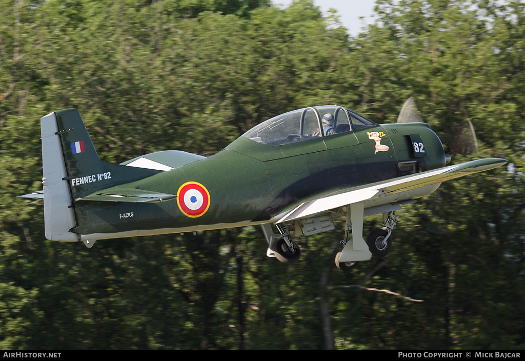 Aircraft Photo of F-AZKG / 82 | North American T-28A Fennec | France - Air Force | AirHistory.net #222454