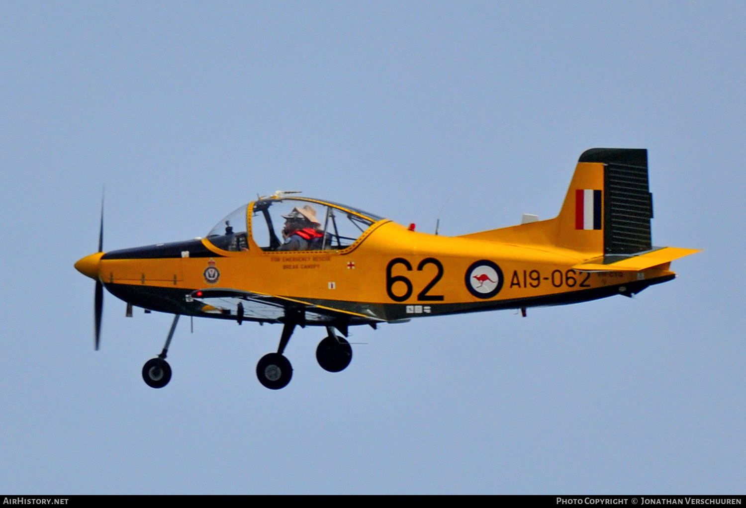 Aircraft Photo of VH-CTQ / A19-062 | New Zealand CT-4A Airtrainer | Australia - Air Force | AirHistory.net #222458