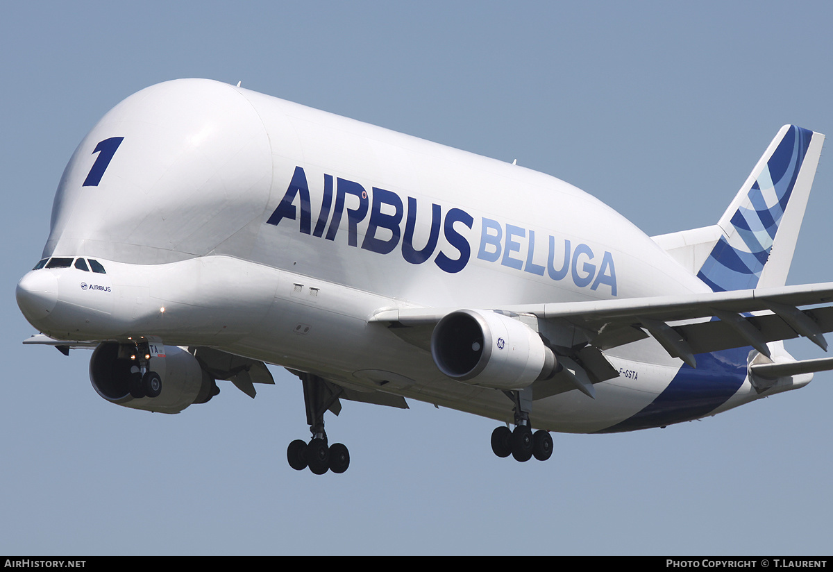 Aircraft Photo of F-GSTA | Airbus A300B4-608ST Beluga (Super Transporter) | Airbus Transport International | AirHistory.net #222463