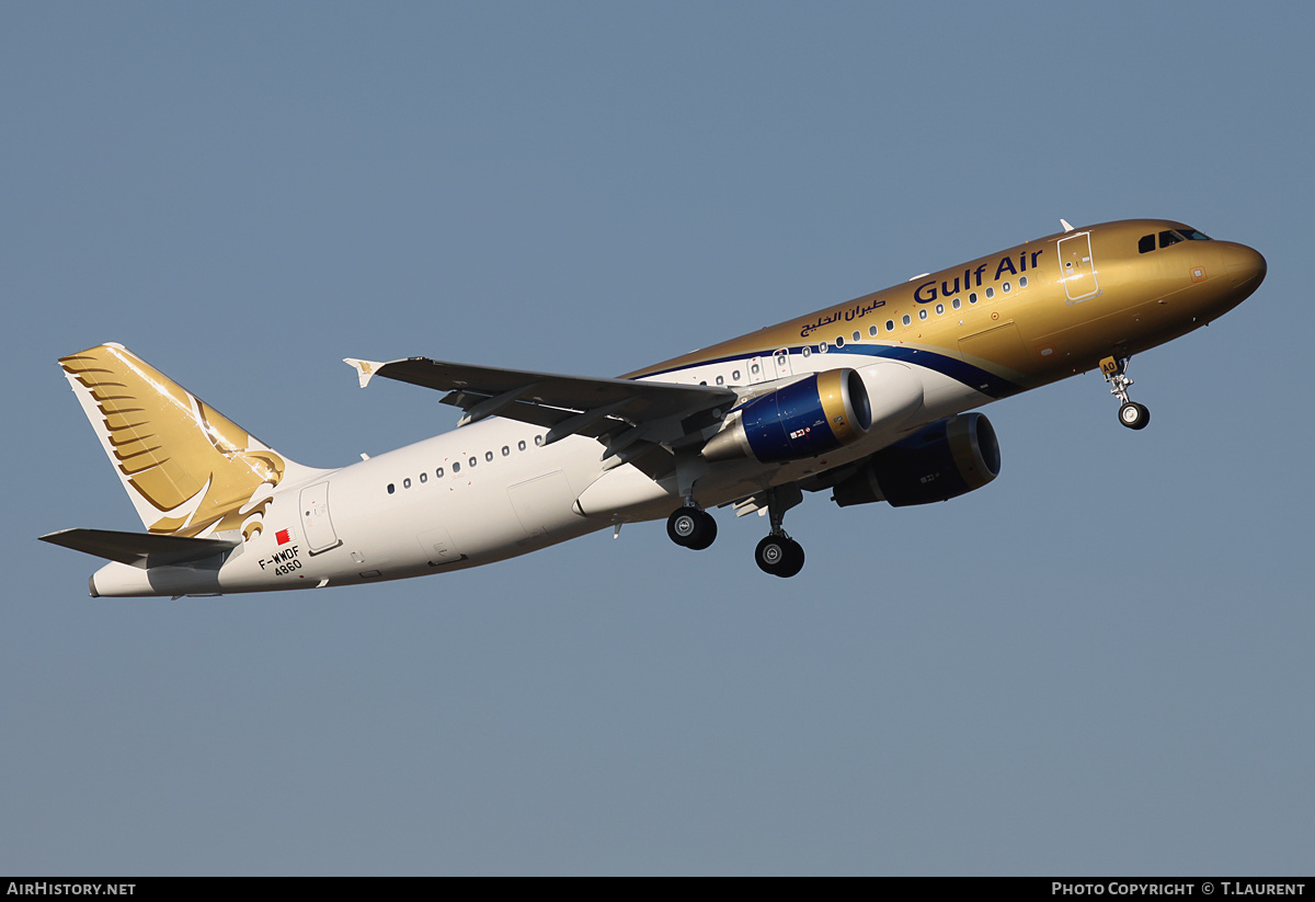 Aircraft Photo of F-WWDF | Airbus A320-214 | Gulf Air | AirHistory.net #222468