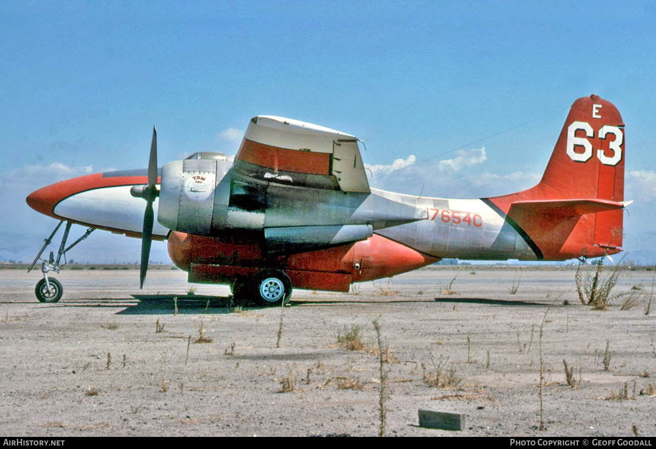 Aircraft Photo of N7654C | Grumman F7F-3/AT Tigercat | TBM | AirHistory.net #222489