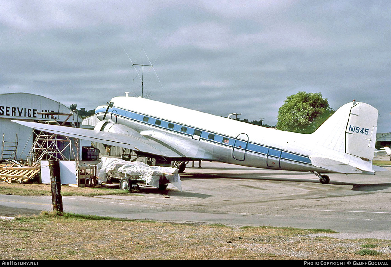 Aircraft Photo of N1945 | Douglas DC-3-G202A | AirHistory.net #222497