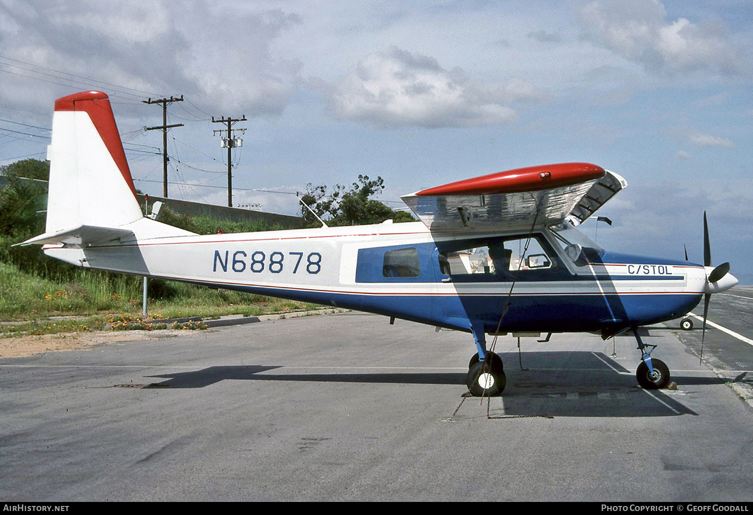 Aircraft Photo of N68878 | Helio HT-295 Super Courier | AirHistory.net #222499