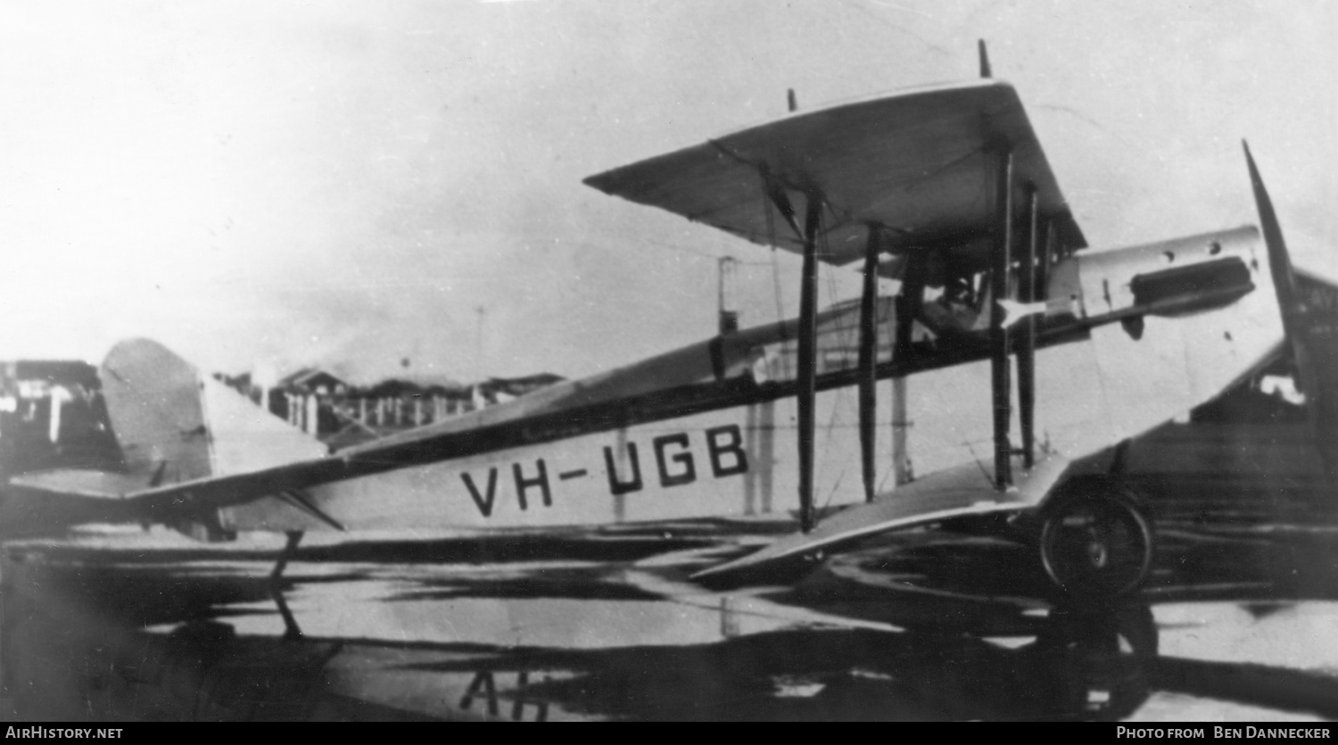 Aircraft Photo of VH-UGB | Curtiss JN-4D Jenny | AirHistory.net #222500