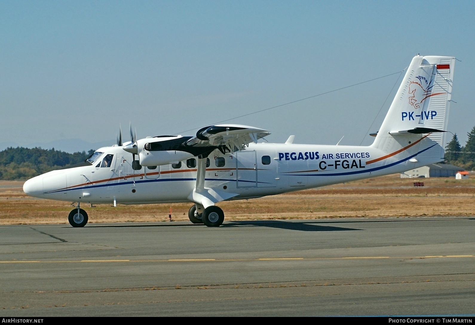 Aircraft Photo of PK-IVP / C-FGAL | Viking DHC-6-400 Twin Otter | Pegasus Air Services | AirHistory.net #222502
