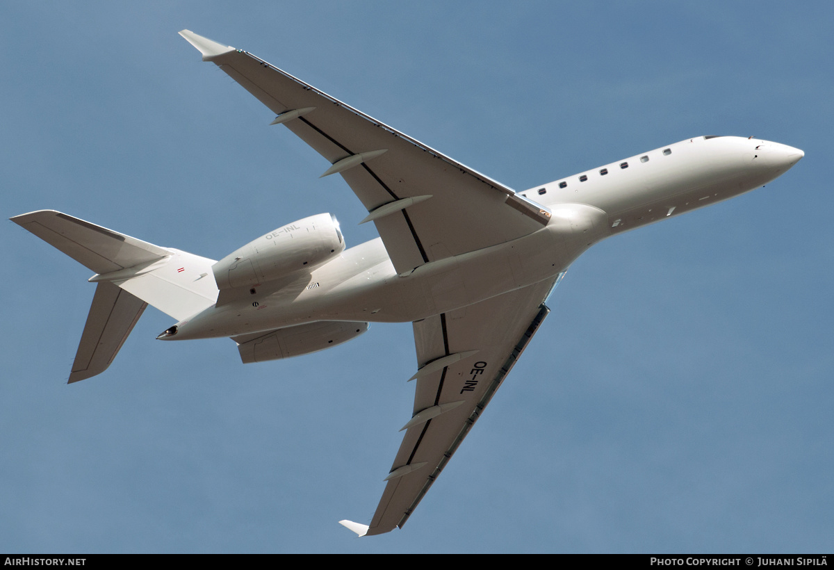 Aircraft Photo of OE-INL | Bombardier Global 5000 (BD-700-1A11) | AirHistory.net #222503